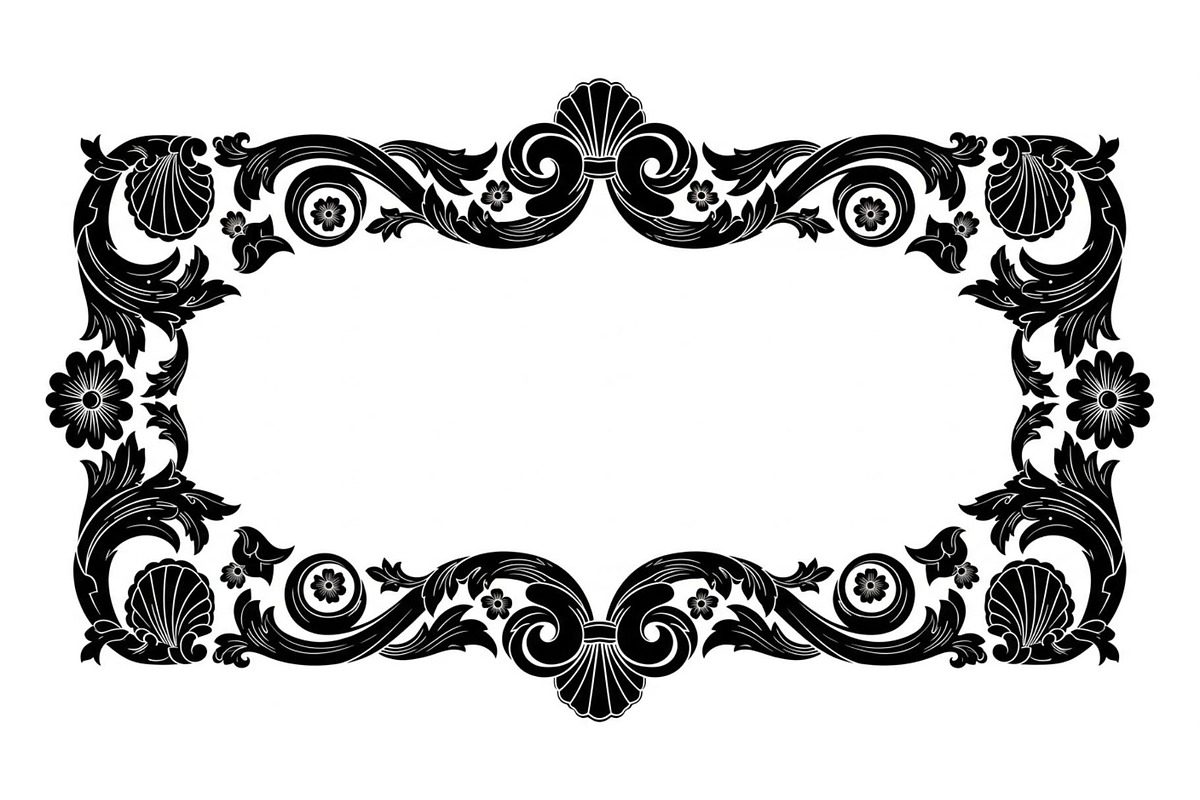 Ornamental Vintage Frame Border Bund, an Illustration by Creativeshirt (Photo 3 of 31)