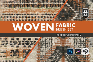 Woven Fabric Brush Set