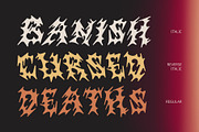 CS Carnage – Black Metal Font, a Blackletter Font by Craft Supply Co. (Thumbnail 3 of 8)