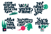 Punny Plants: 18 Letterings, an Illustration by Chickfish (Thumbnail 3 of 5)