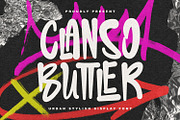 Clanso Buttler Urban Stylish Display, a Handwritten Font by Maulana Creative (Thumbnail 1 of 7)