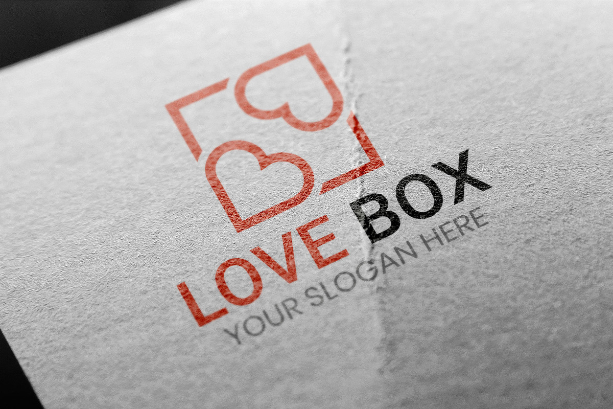Love Box Logo Template, a Branding & Logo Template by BdThemes (Photo 1 of 4)
