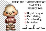 Whimsical Easter Chicken Clipart, an Illustration by Daily.Designs (Thumbnail 2 of 8)