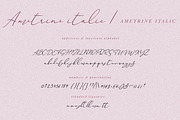 Ametrine, casual font, a Script Font by Art pages (Thumbnail 3 of 16)