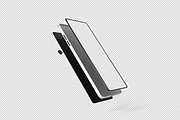 Editable Smartphone Mockup, a Device Mockup by zpackcreative (Thumbnail 3 of 4)