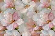 Spring Cherry Bloom Patterns Set, a Pattern Graphic by LoveDesignShop (Thumbnail 2 of 7)