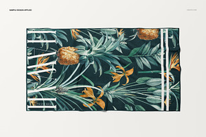 Beach Towel Mockup Set