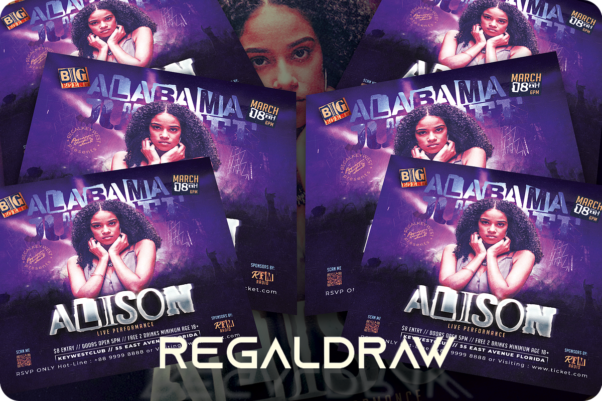 Music Concert Flyer, a Flyer Template by regalDRAW (Photo 3 of 3)