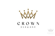 Crown Logo Design Editable Template, a Branding & Logo Template by OMii Designs (Thumbnail 1 of 3)