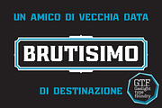 Brut, a Serif Font by Gaslight (Thumbnail 1 of 4)