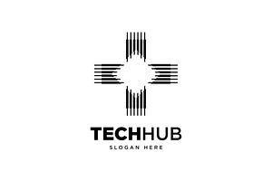 Connection Tech Hub Logo, a Branding & Logo Template by Buqancreative