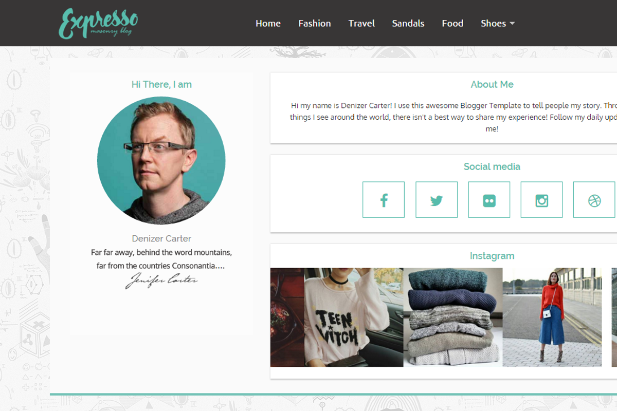 Expresso Blogger Template, a Websites & App Template by Yo..! Templates (Photo 2 of 2)