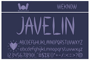 heart shaped font, a Font by weknow (Thumbnail 4 of 5)