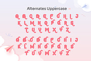 Flyas Smeling - Liquid Style Font, a Handwritten Font by Dhabee (Thumbnail 2 of 16)