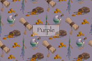Fantasy Market Repeat Pattern, a Pattern Graphic by Forest Lily (Thumbnail 8 of 11)
