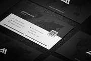 Minimal Corporate Business Card, a Business Card Template by Saman Osama (Thumbnail 1 of 4)