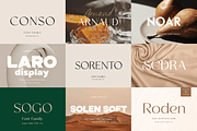 Exclusive Font Bundle, a Sans Serif Font by Larin Type Co. (Thumbnail 2 of 15)
