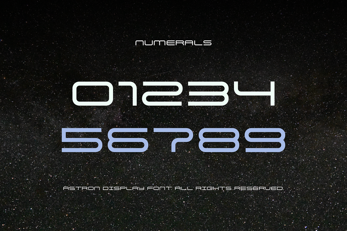 Astron Display Font, a Sans Serif Font by alpercakici (Photo 5 of 8)