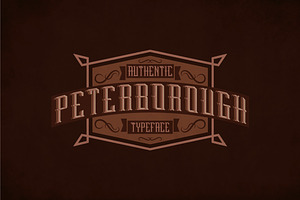 Peterborough Label Typeface