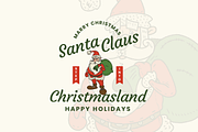 Santa Claus Christmas Badge Bundle, a Branding & Logo Template by Headfonts (Thumbnail 6 of 6)
