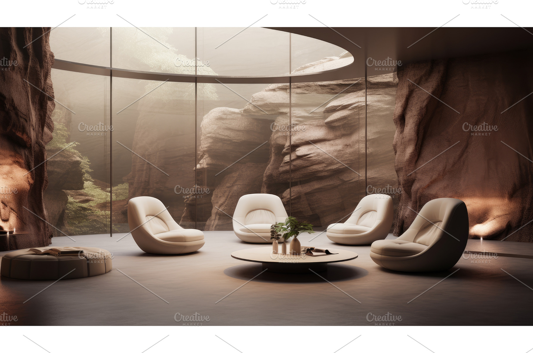 A minimalist office lounge photo, an Architecture Photo by Aimagenarium@gmail.com