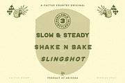 Cactus Derby Display Font, a Sans Serif Font by Cactus Country (Thumbnail 5 of 8)