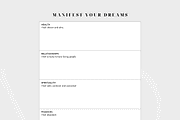 PLR/MRR Law of Attraction Planner, a Marketing Template by Brand Your Biz Co. (Thumbnail 10 of 11)