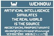 Elevation Font, a Font by weknow (Thumbnail 2 of 8)