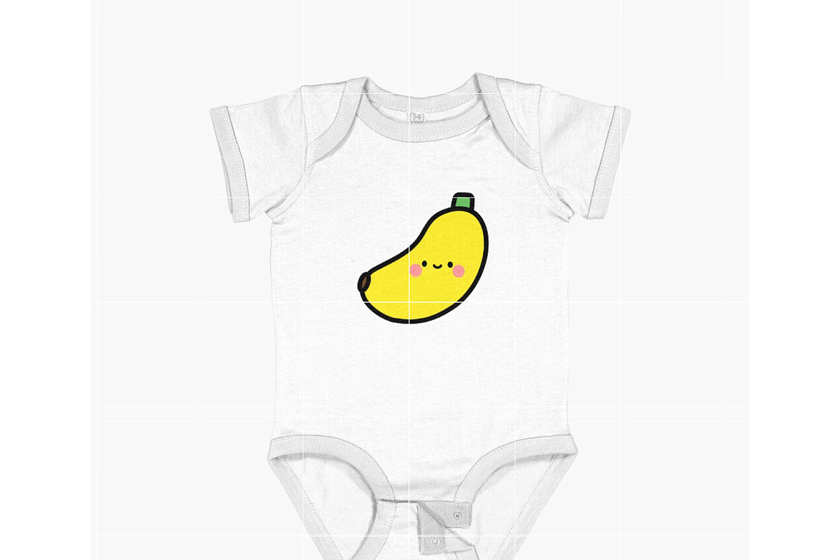 Cute Baby Banana SVG Bundle, an Illustration by TheHitShop (Photo 7 of 10)