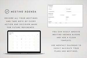 Notion Meeting Agenda Template