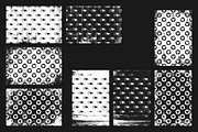 Hearts - 80 Grunge Patterns, a Pattern Graphic by Tustan (Thumbnail 10 of 12)