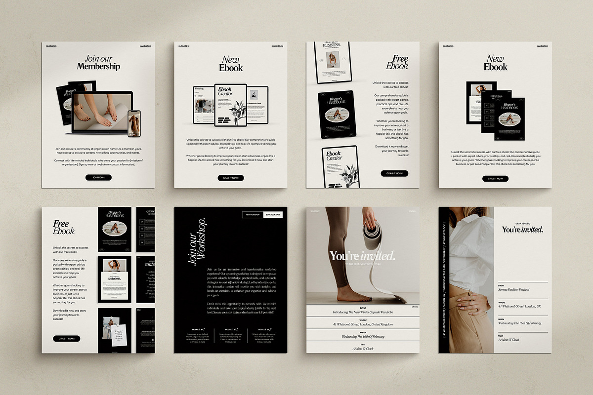 SERE / 2in1 Ebook & Workbook Kit, a Magazine Template by Wildnun Studio (Photo 38 of 45)
