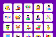 Joyful Holiday Icon Set, an Emoji Icon by Prosymbols (Thumbnail 12 of 13)