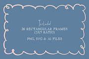 36 Whimsical Hand-Drawn Borders, an Object Illustration by Design by Laney (Thumbnail 3 of 13)