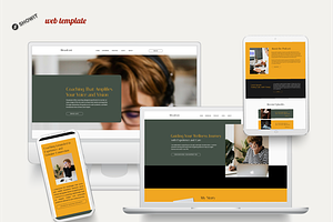 Showit Website Template-Broadcast, a Websites & App Template by Desskoo