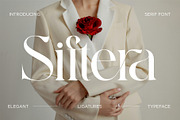Siftera Modern Elegant Serif, a Serif Font by Alfinart (Thumbnail 1 of 10)