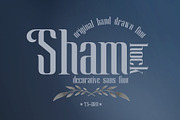 Shamhock, a Sans Serif Font by LetterStock (Thumbnail 2 of 6)