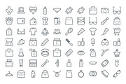250+ Fashion and Clothes Icons, an Outline Icon by Vectors Market (Thumbnail 2 of 5)