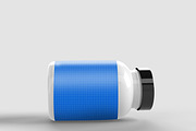 White Pills Bottle Mockup Set, a Cups & Container Mockup by DigiArt (Thumbnail 6 of 10)
