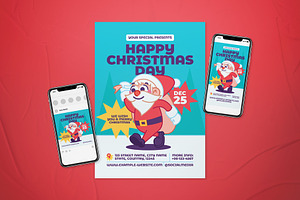Christmas Day Flyer Set, a Flyer Template by The Good Store