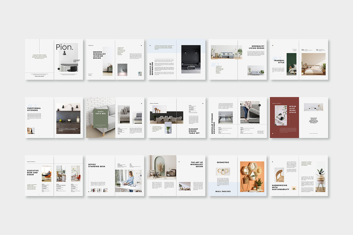 PION Editorial Interior Lookbook, a Magazine Template by BlancaLab Studio (Photo 8 of 8)