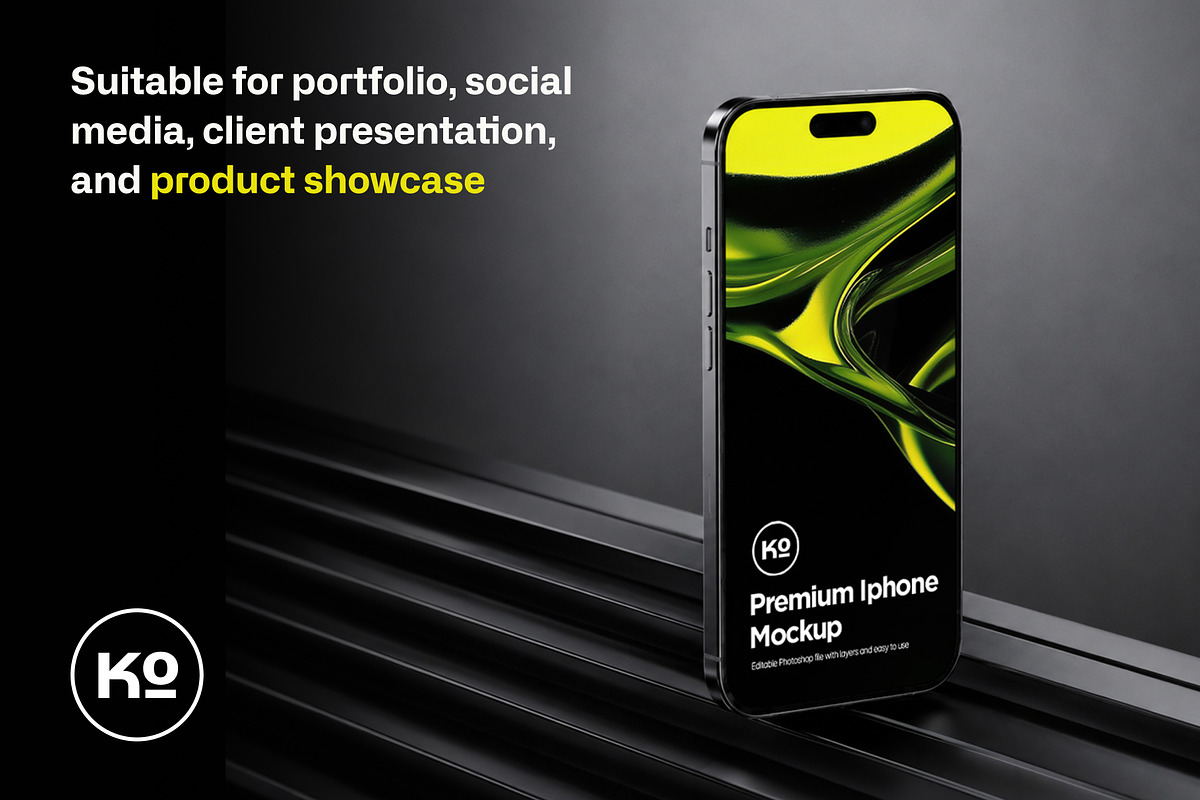 Premium Iphone Mockup Bundle, an iPhone Mockup by anamwp (Photo 3 of 6)