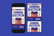 General Election Day Flyer, a Flyer Template by graphicook (Thumbnail 3 of 3)