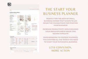 Notion Template Business Planner