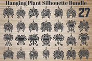 Hanging Plant Silhouette Bundle, an Object Graphic by hafijul (Thumbnail 1 of 4)