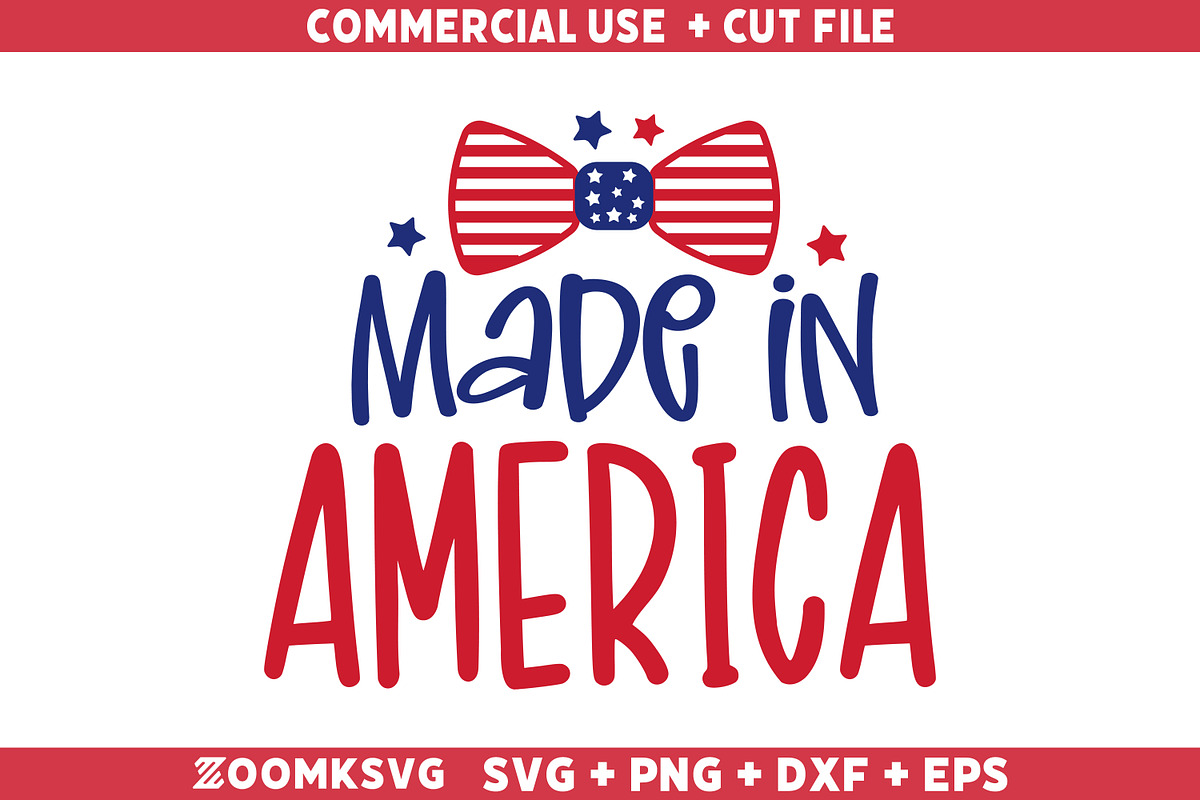 American SVG Bundle, USA SVG Bundle, an Illustration by ZoomkSVG (Photo 29 of 39)