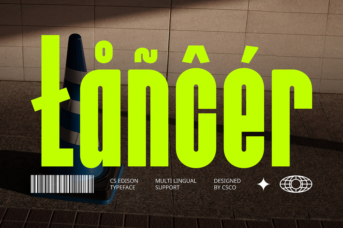 CS Edison – Bold Font, a Sans Serif Font by Craft Supply Co. (Photo 7 of 8)