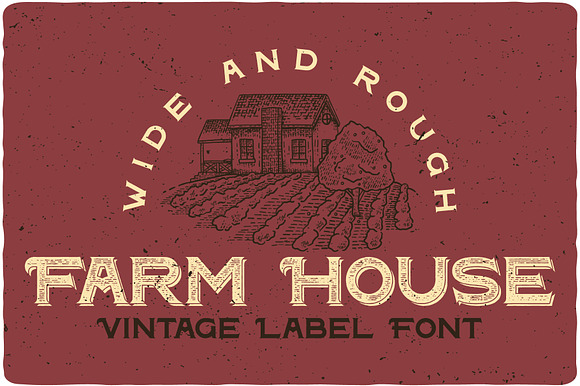 Farm House Typeface preview 8