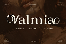 Valmia Modern Elegant Typeface Font
