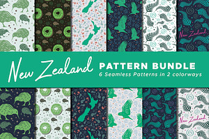 New Zealand Seamless Patterns Papers